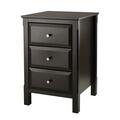 Winsome Trading Timmy Accent Table- Black 20315